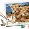Ravensburger Creart Pintura por número Kleine Leeuwenwelpjes