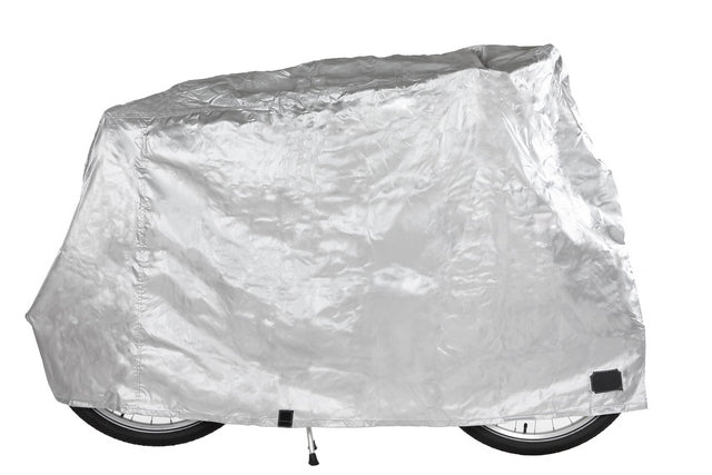 Funda protectora para bicicleta Büchel plateada