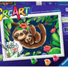 Ravensburger Pintura Creart en número lindos perezosos