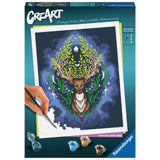 Ravensburger Creart Painting on Song Pixie Cold: Mystic Deer - afbeelding 1
