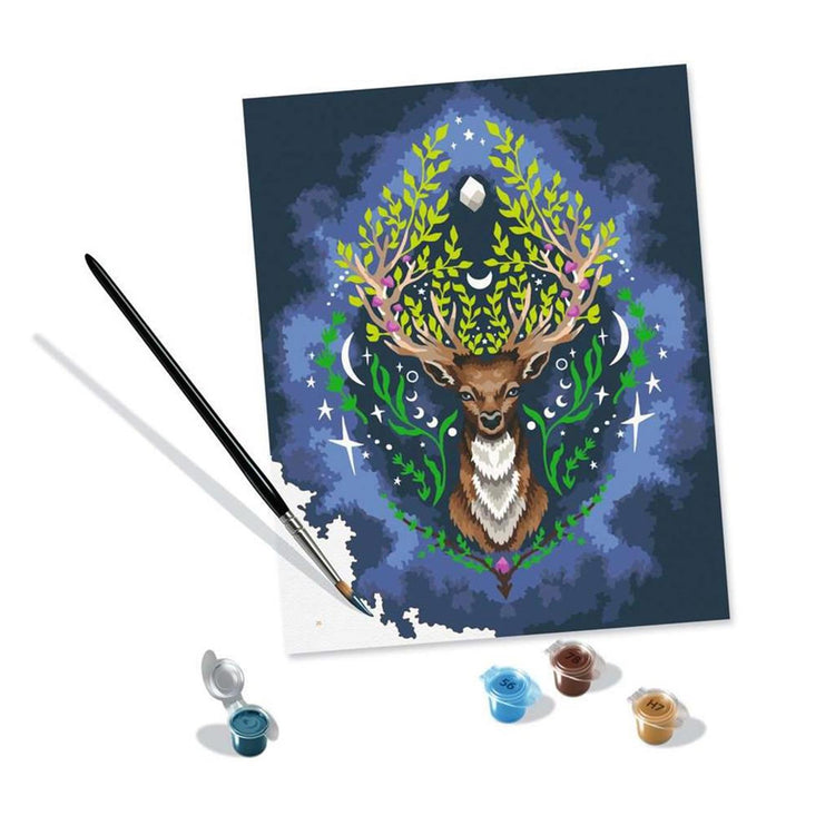 Ravensburger Creart Painting on Song Pixie Cold: Mystic Deer