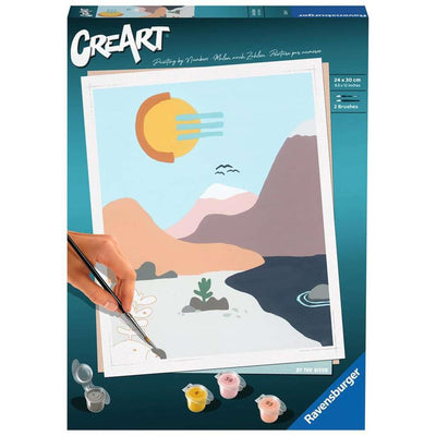 Ravensburger Creart Pintura por número junto al río