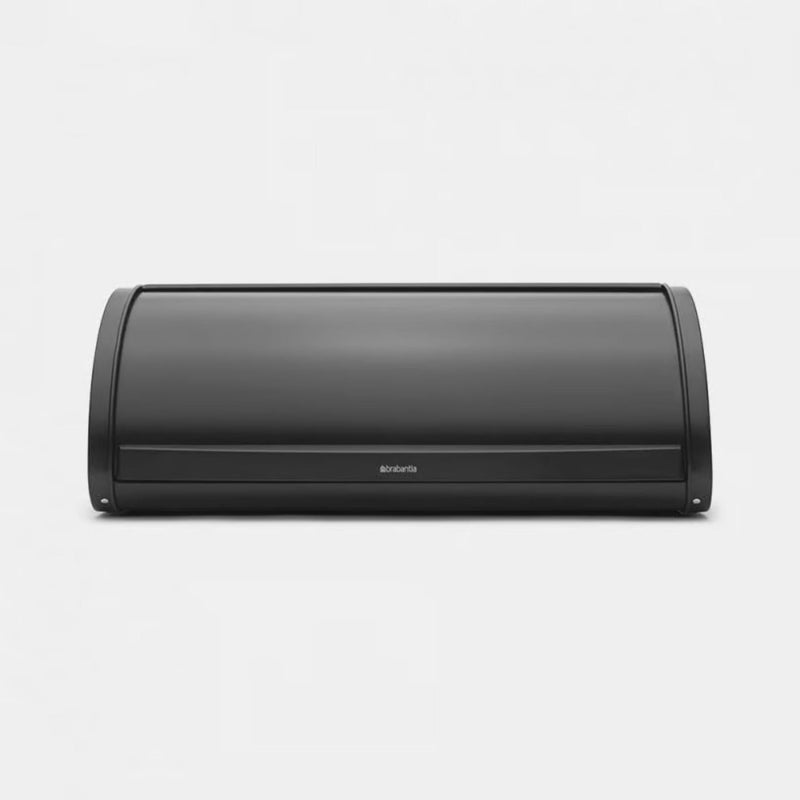Bidone del pane Brabantia con coperchio scorrevole Matt nero