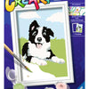 Ravensburger Creart Painting on Number Border Collie