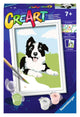 Ravensburger Creart Painting on Number Border Collie