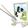 Ravensburger Creart Painting on Number Border Collie