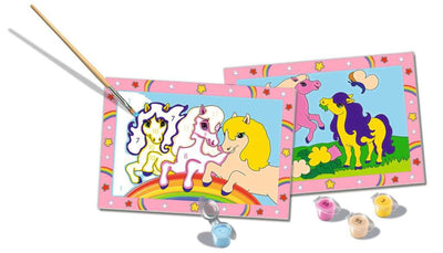 Ravensburger Pintura Creart en ponis de salto de canciones