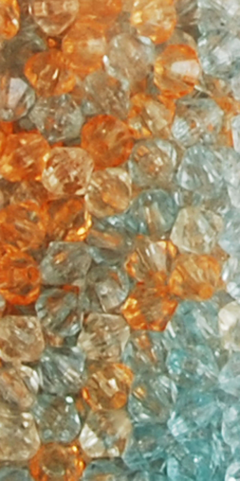 Cuentas de diamantes acrílicos sin marca 4 mm 17 g surtidas