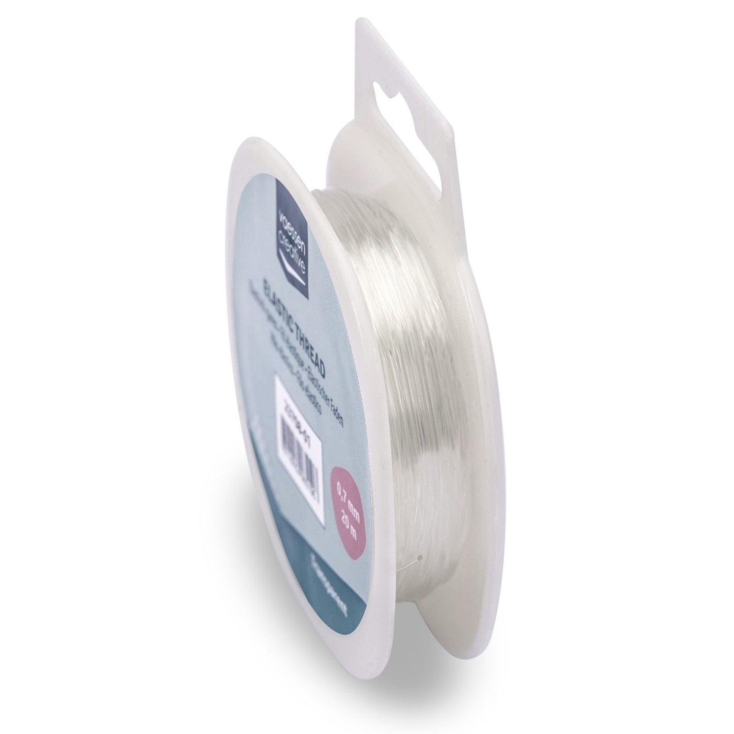 Vaessen creative • filato elastico trasparente 0,7 mm