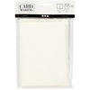 Buste per biglietti aziendali Creativ, formato biglietto 10,5x15 cm, formato busta 11,5x16,5 cm, bianco sporco, 10 set 1 scatola