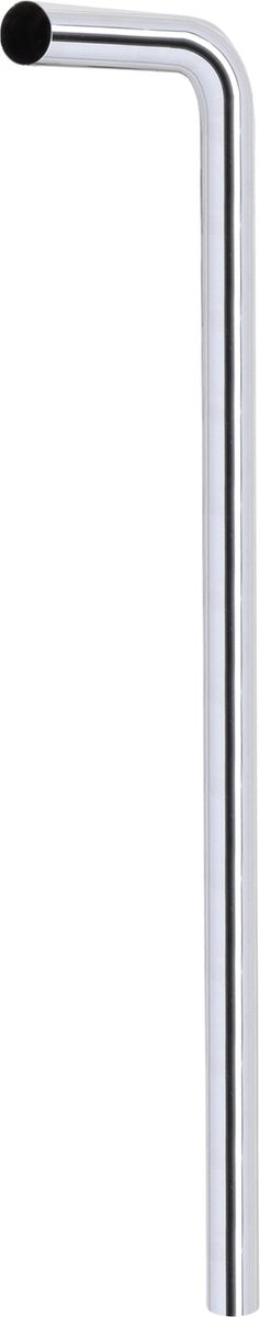 Differnz tubo da pavimento cromato - resistente acciaio inossidabile - ã˜ 32 mm - 750 x 220 mm