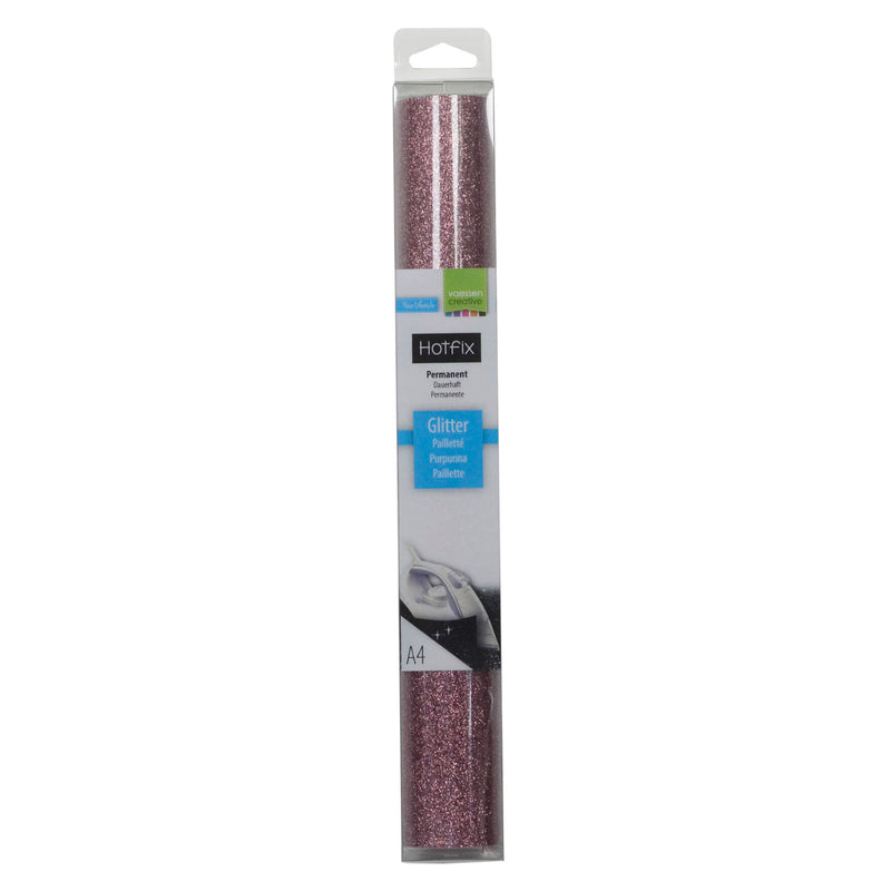 Vaessen creative • glitter flex a4 rosa