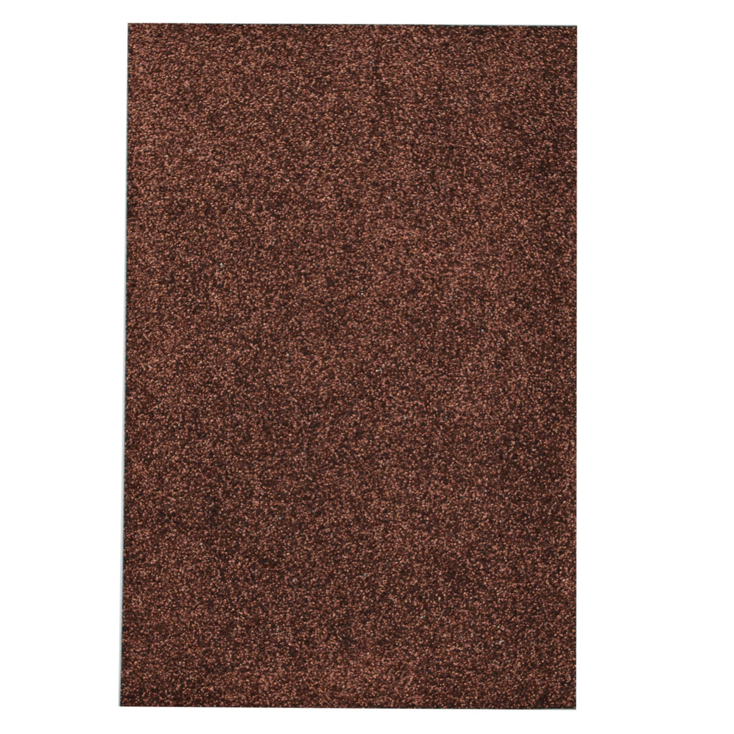 Vaessen creative • glitter flex a4 marrone