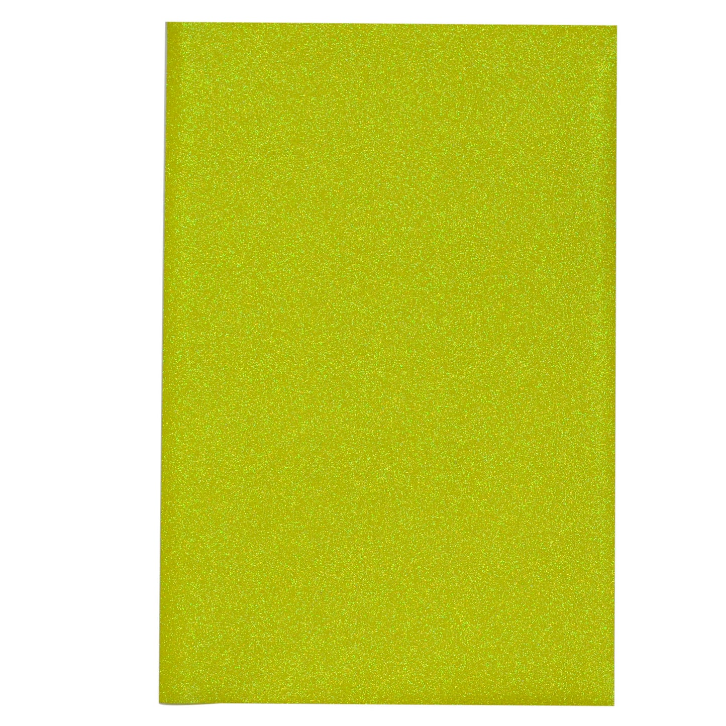 Vaessen creative • glitter flex a4 giallo fluoro