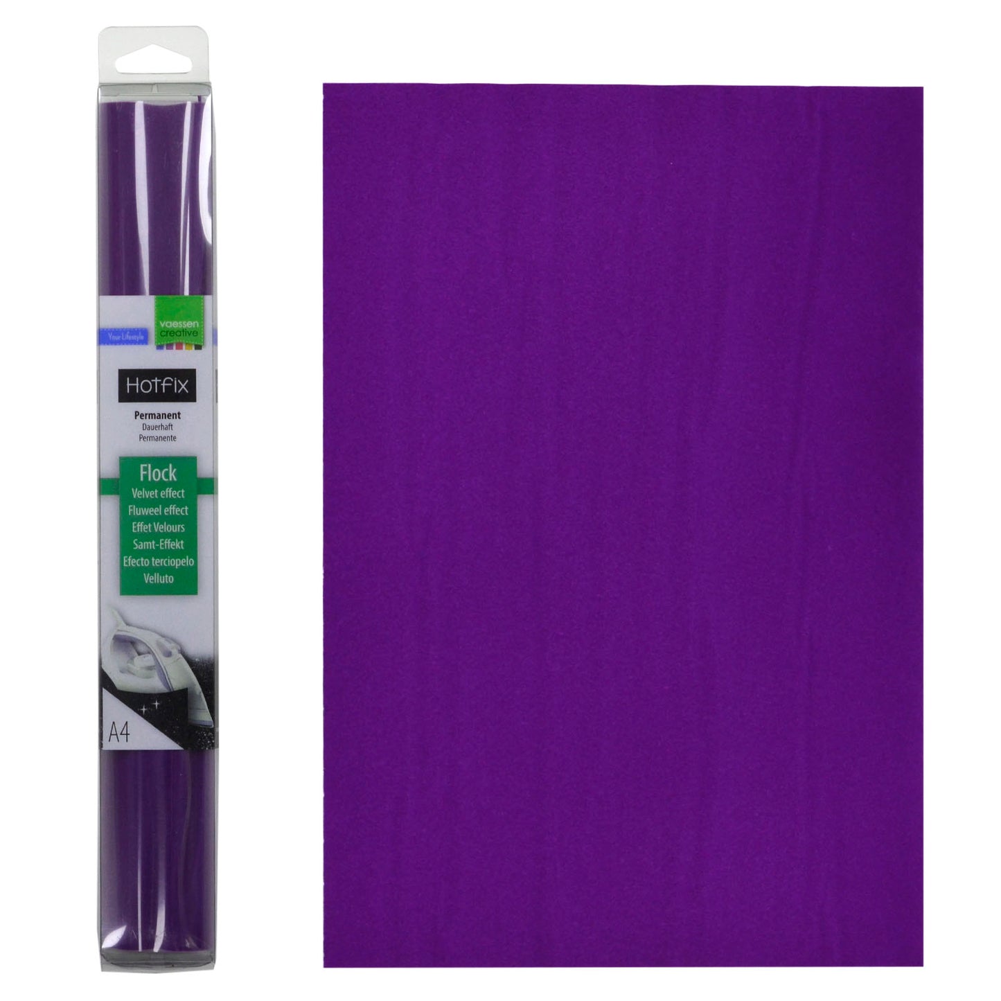 Vaessen creative • floccato a4 viola