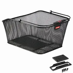 Rixen kaul klickfix city basket 2 con asa para gta - negro