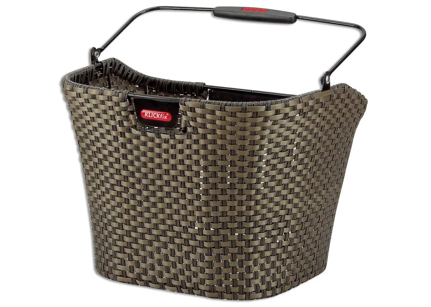 Rixen kaul klickfix structura plastic basket with handle - bronze