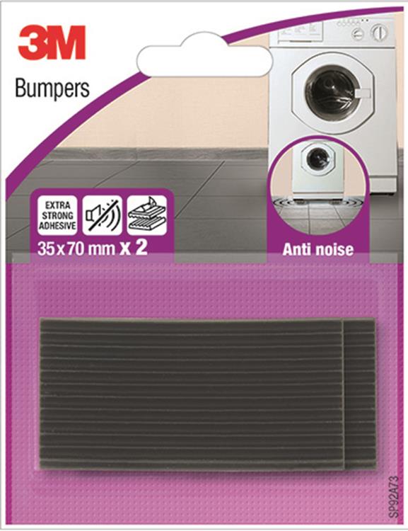 3m 1052415 - geluiddempende buffers - 35mmx70mm -2 blister | 1 stuks