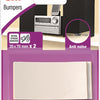 3m 1053601 - geluiddempende buffers - gr35mmx70mm -2 st | 18 stuks
