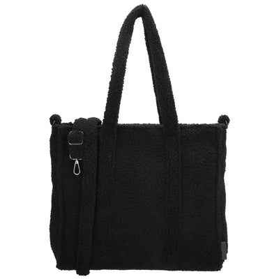 Beagles teddy schoudertas 37x31cm zwart