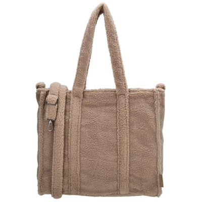 Beagles teddy schoudertas 37x31cm taupe