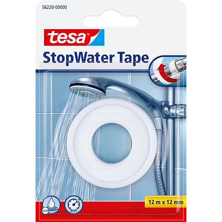 Tesa 1005142 - stopwater tape 12mx12mm | 6 stuks