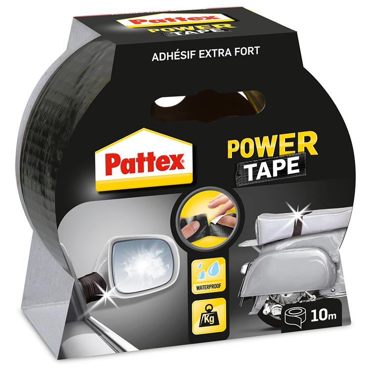 Pattex 1006695 - 10m nero | 6 pezzi