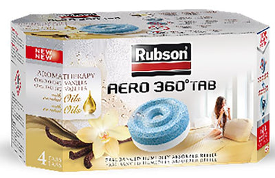Rubson 1051256 - ricarica aero 360 cascata 4x450g | 1 pz