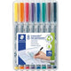 Pennarello ohp non permanente staedtler lumocolor gamma colori 0,4 mm
