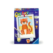Ravensburger Pintura Creart en número - Tiger - afbeelding 1