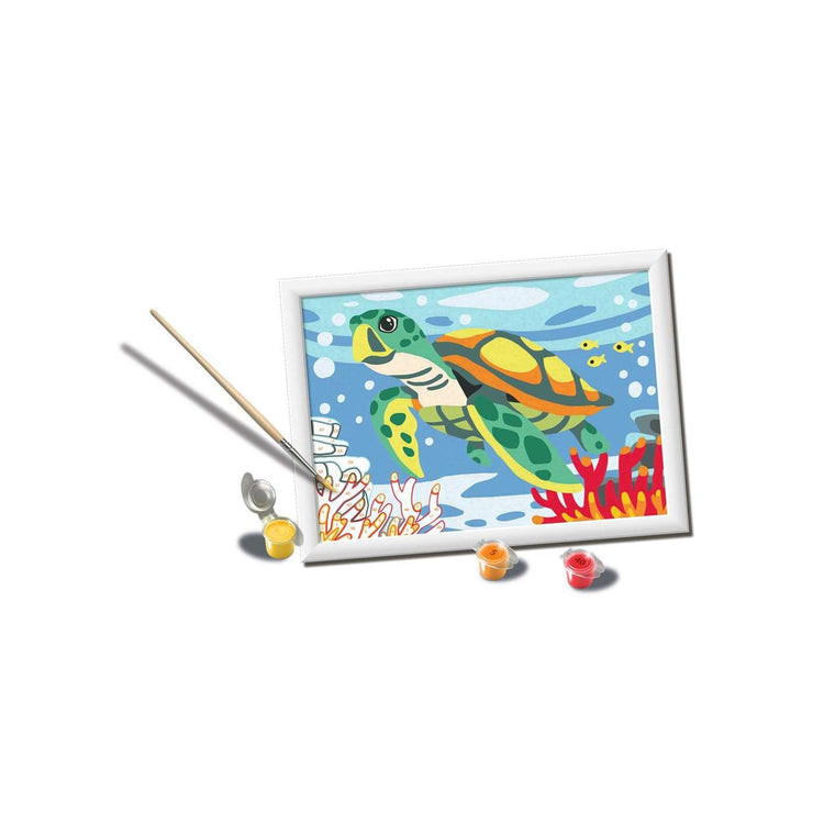 Ravensburger Creart Painting at Number - Turtle