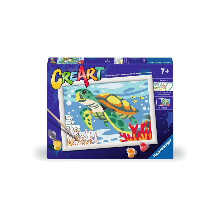 Ravensburger Creart Painting at Number - Turtle