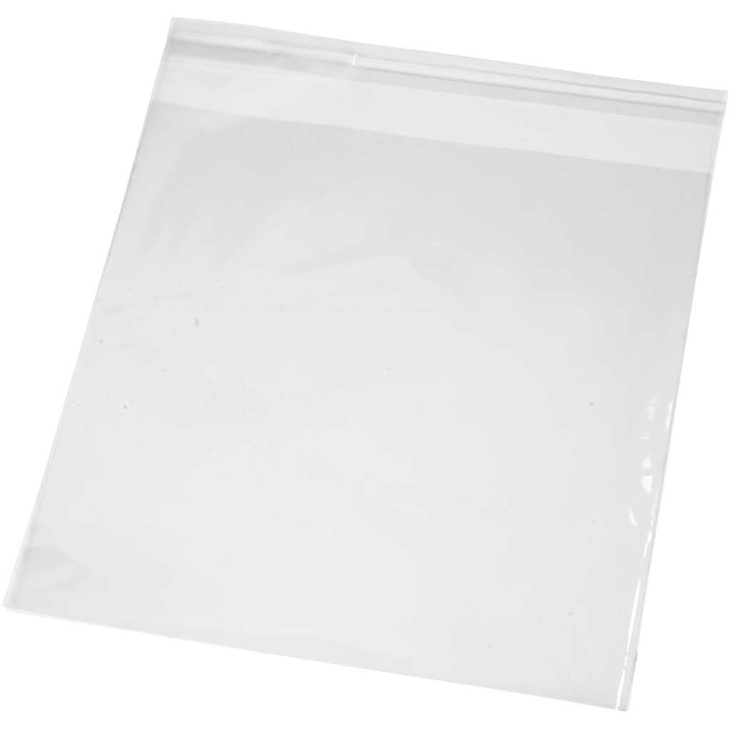 Creative Company Bags di cellophan, H: 16 cm, b: 16 cm, spessore 25 my, 200 pezzi 1 scatola