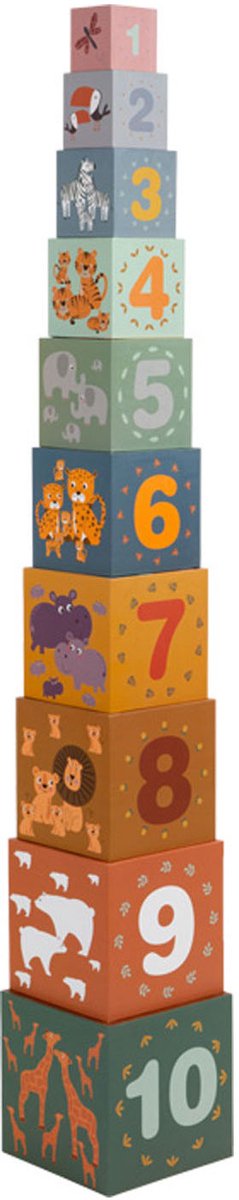Blocchi di impilamento di piccoli piede, 10dlg.