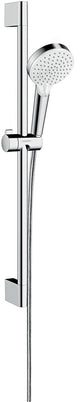 Hansgrohe crometta doucheset vario ecosmart met unica'croma glijstang 65 cm wit chroom
