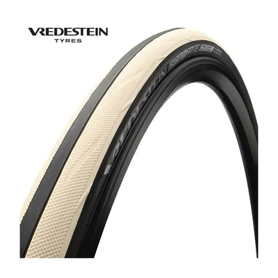 Vredestein Fiammante DC Outer Tire 28 x 7 8 (23-622) Blanco negro