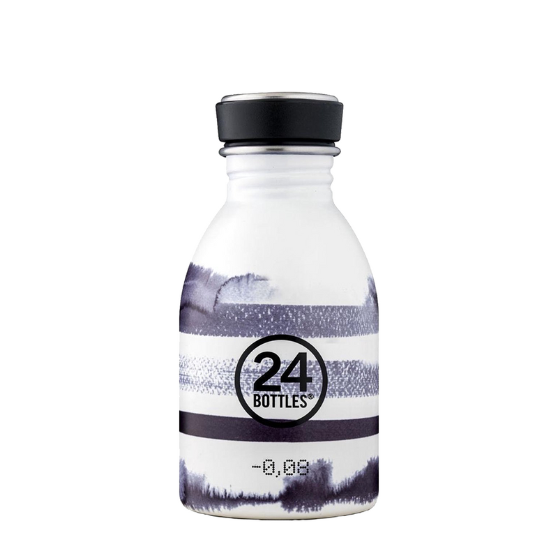 Botella de 24 botellas botella urbana rayas 250ml