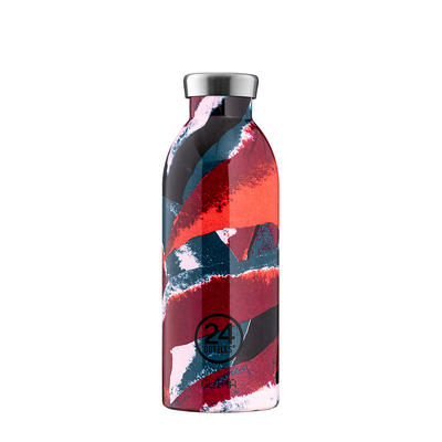 24 botellas termo clima flor llama 500ml