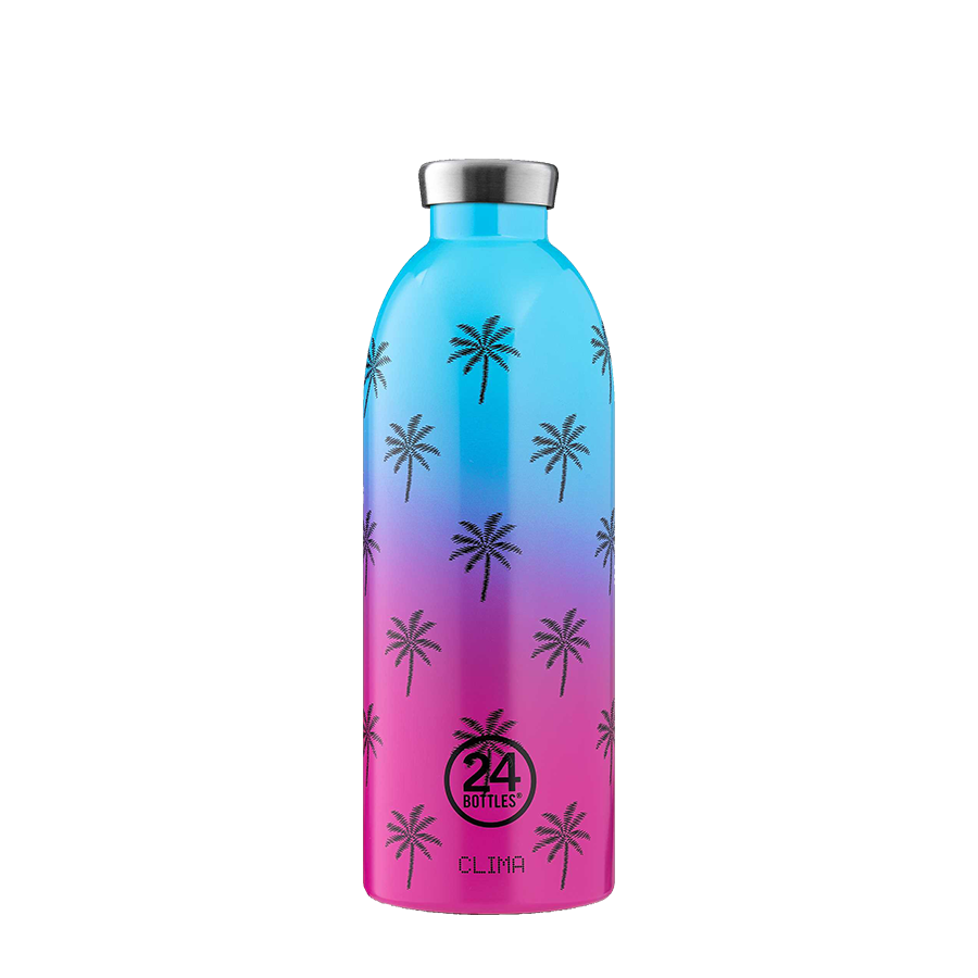 Termo 24 botellas clima palm vibes 850ml