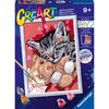 Ravvensburger Creart Painting su numero gattino pacifico