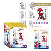 Dipingi per numero spidey | 2 pezzi