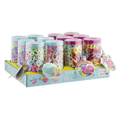 Perlas Moxy en tarro clickbeads