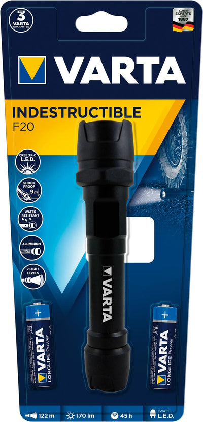VARTA LAMP INDRUCLIBILE F20
