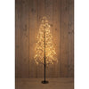 Anna's collection verlichte kerstboom 720led classic warm h150cm met flits functie, dimmer en timer ip44