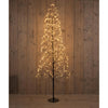Anna's collection verlichte kerstboom 960led classic warm h180cm met flits functie, dimmer en timer ip44
