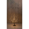 Albero illuminato collezione Anna 240LED classico caldo H60cm con funzione flash, dimmer e timer 8 ore IP44