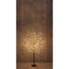 Albero illuminato collezione Anna 600LED classico caldo H120cm con funzione flash, dimmer e timer 8 ore IP44