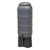 Begreen barril de lluvia compl 100 litros antracita base libre