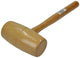 Mob 1010779 - Martillo redondo de madera + mango 80mm | 3 piezas