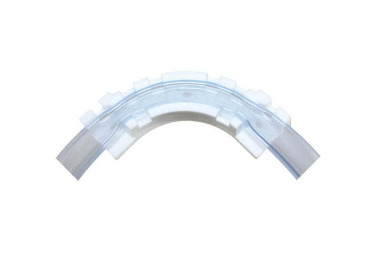 Guida angolare in plastica - per tubi con diametro da 10 a 16 mm